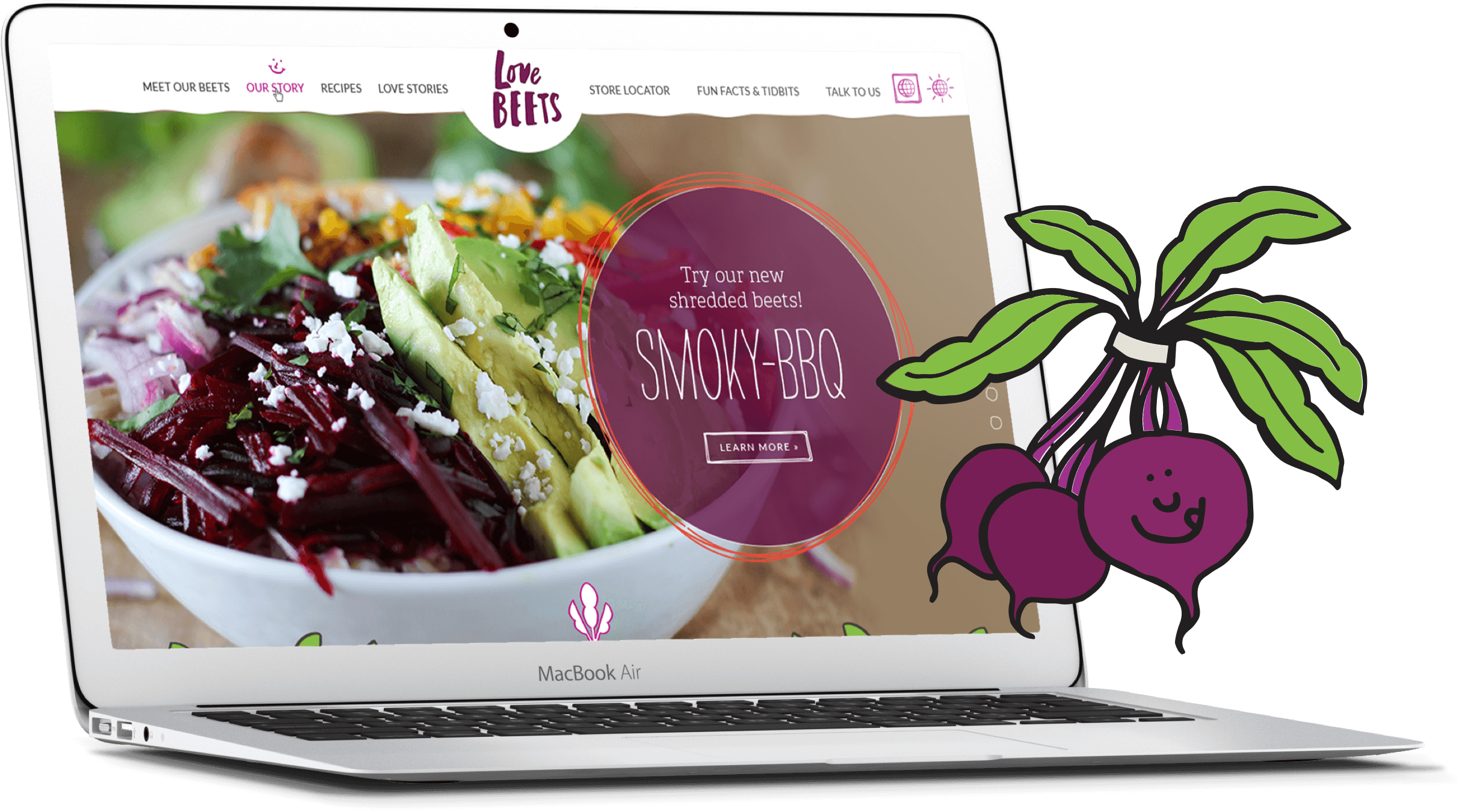 Web Design for Organic Food and Beverage Companies