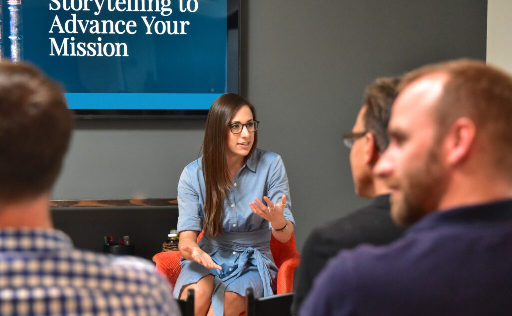 Push10 Storytelling to Advance your Mission photoshoot