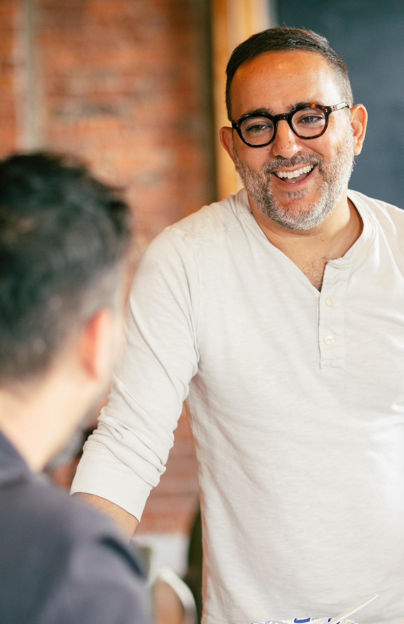 Jeff laughing