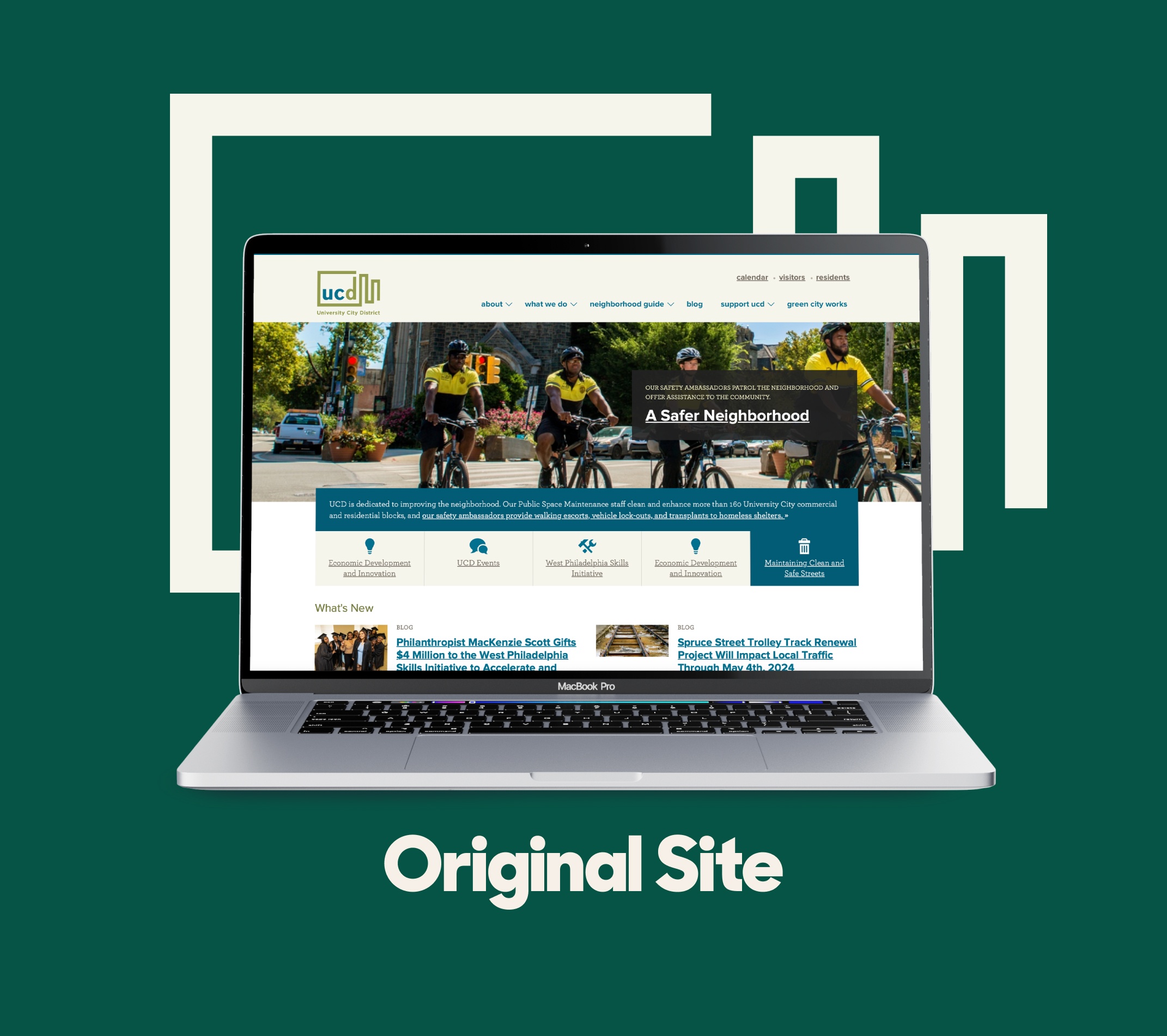 University-City-District-nonprofit-original-website-design-laptop-edited