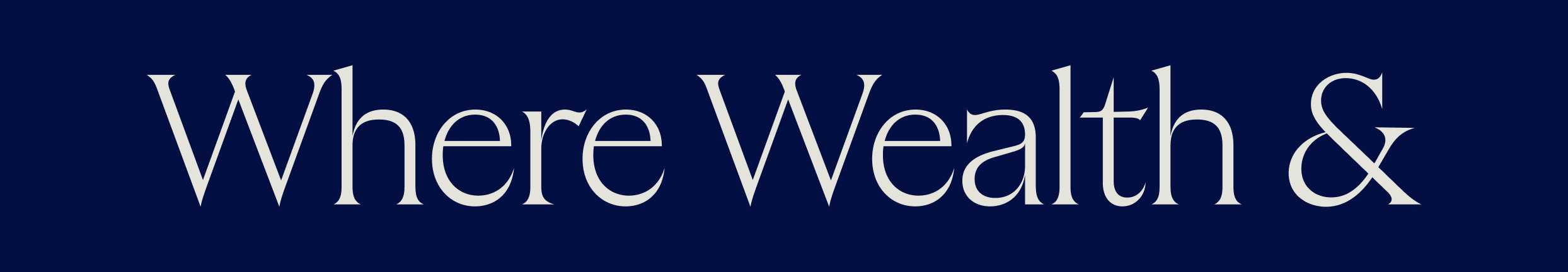Pitcairn typographic header example