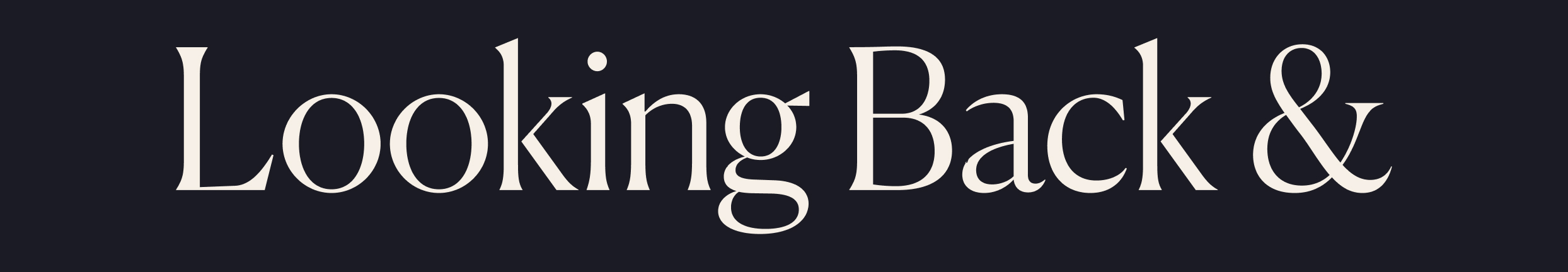 Silvercrest typographic header example
