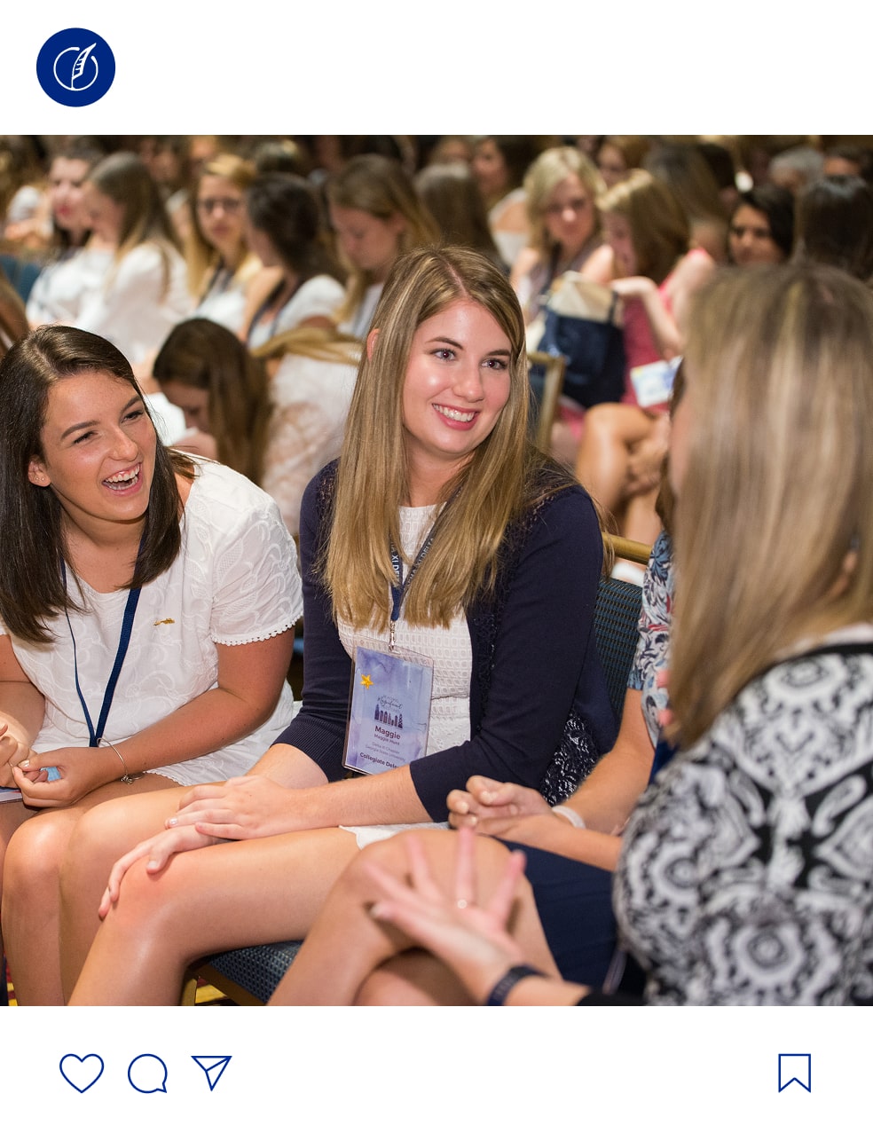 Alpha Xi Delta Branded Social Post