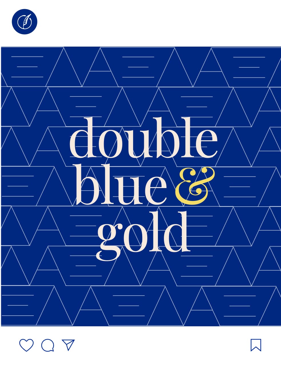 Alpha Xi Delta Branded Social Post