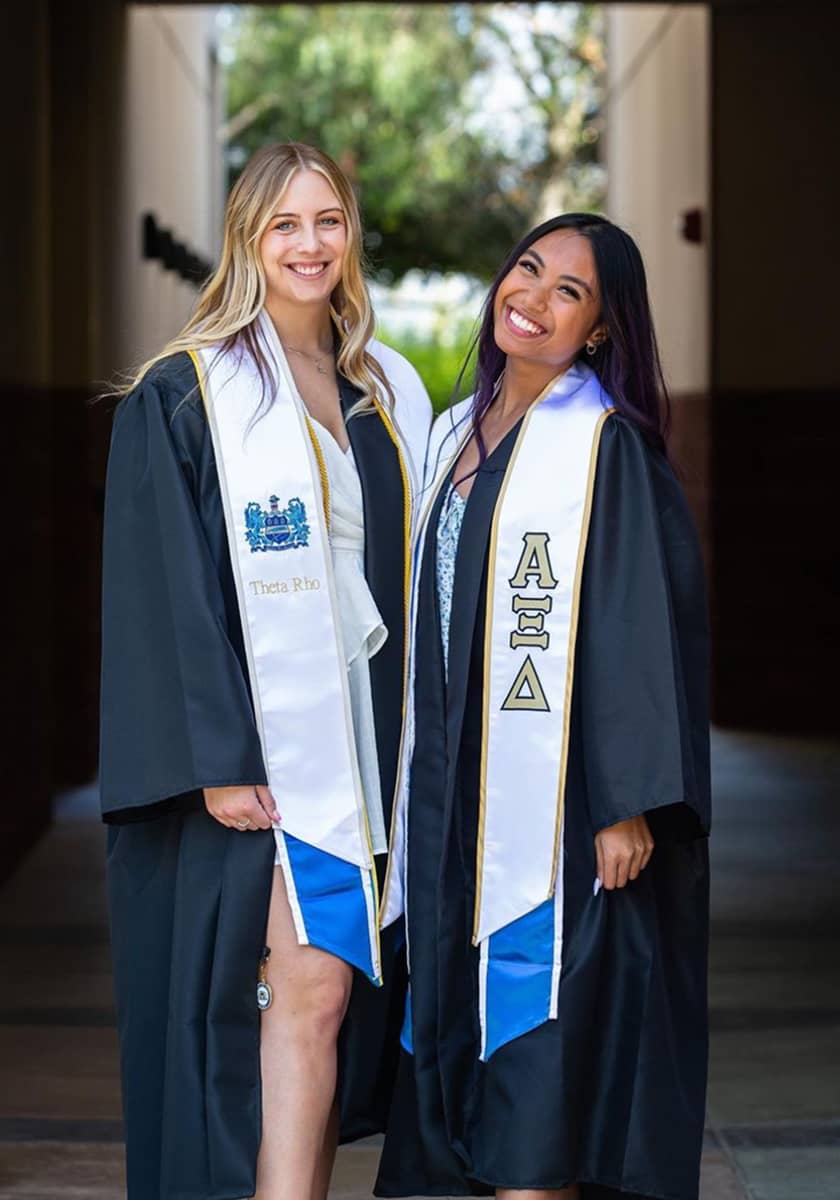 Alpha Xi Delta Sisters at Graduation