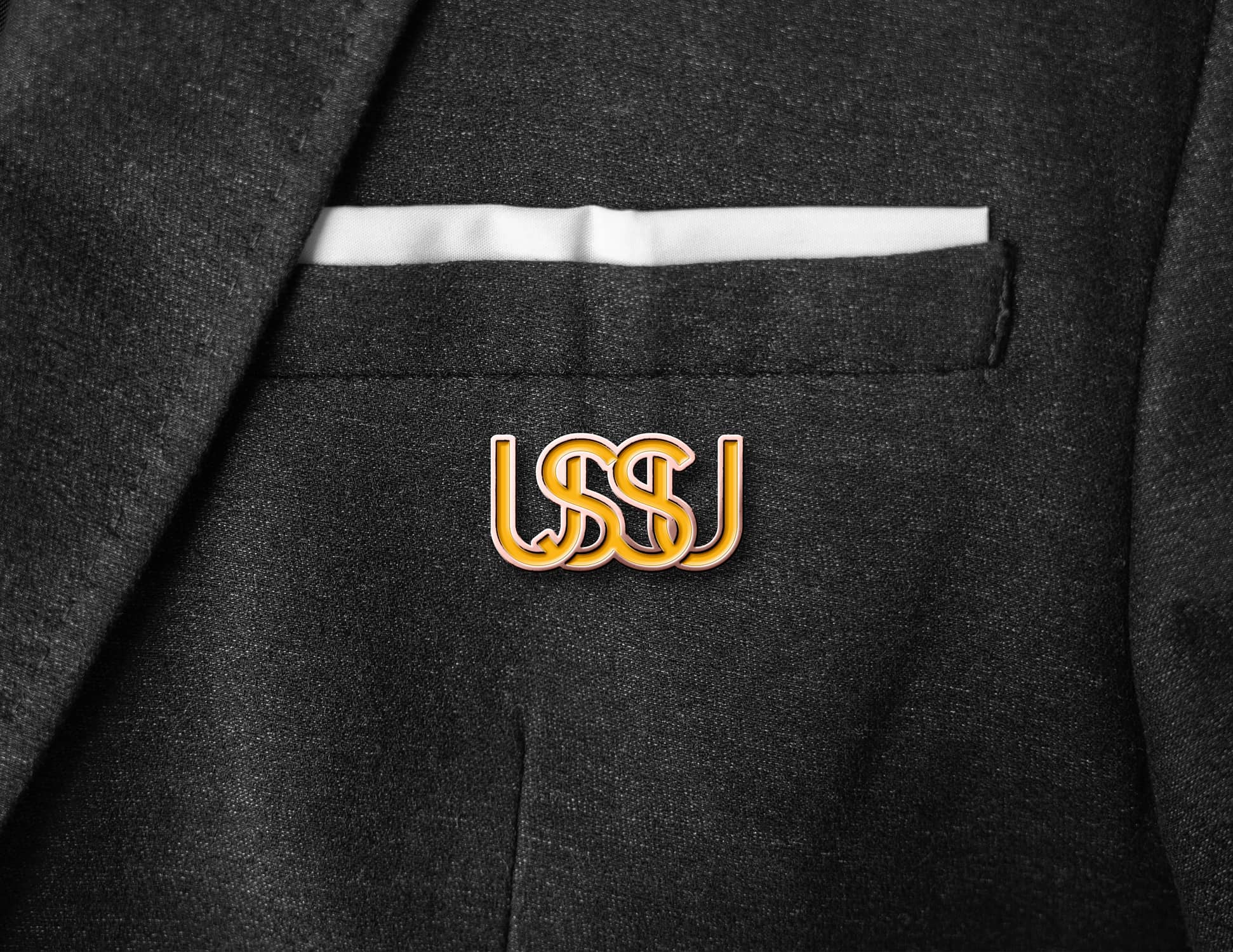 USSU lapel pin mockup