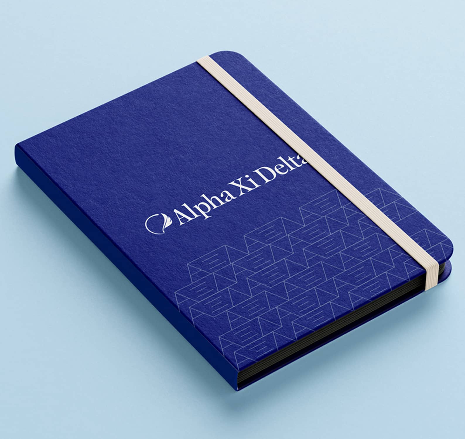 Alpha Xi Delta Visual Identity Application Notebook