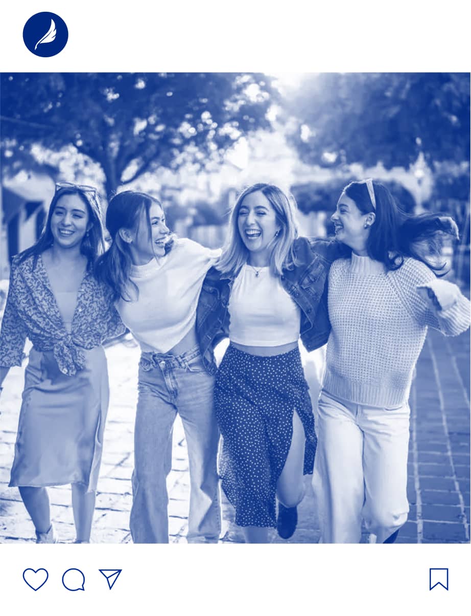 Alpha Xi Delta Designed Social Post by Push10