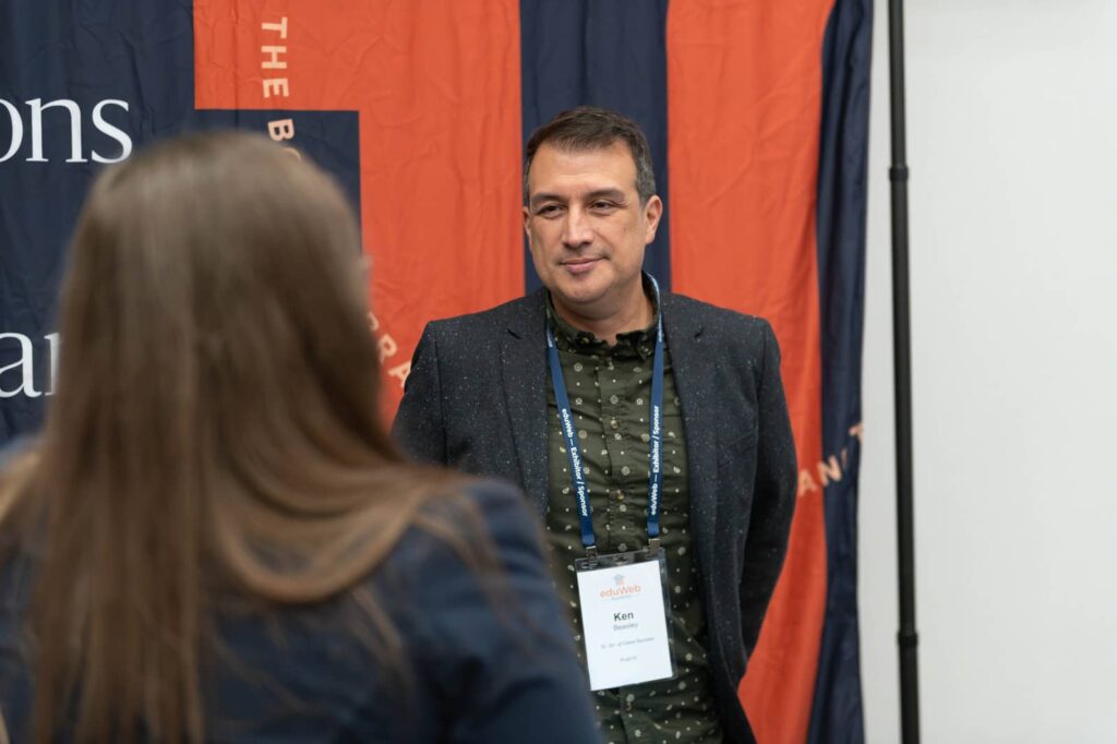 Ken Beasley, Push10 Senior Director of Client Strategy at EduWeb Summit 2026