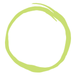 Lime green circle outline sketch Branding Collateral Icon for BoardEffect