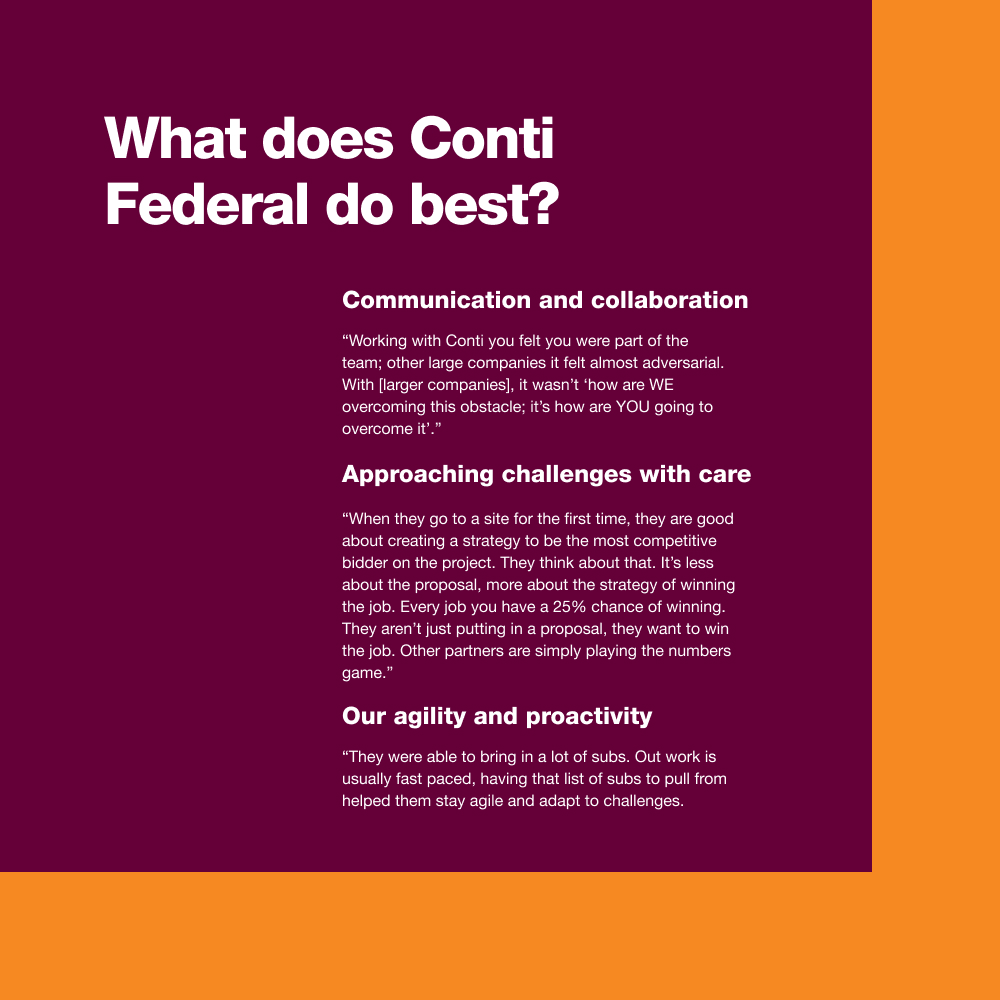 Insight from Push10's Conti Federal research deck