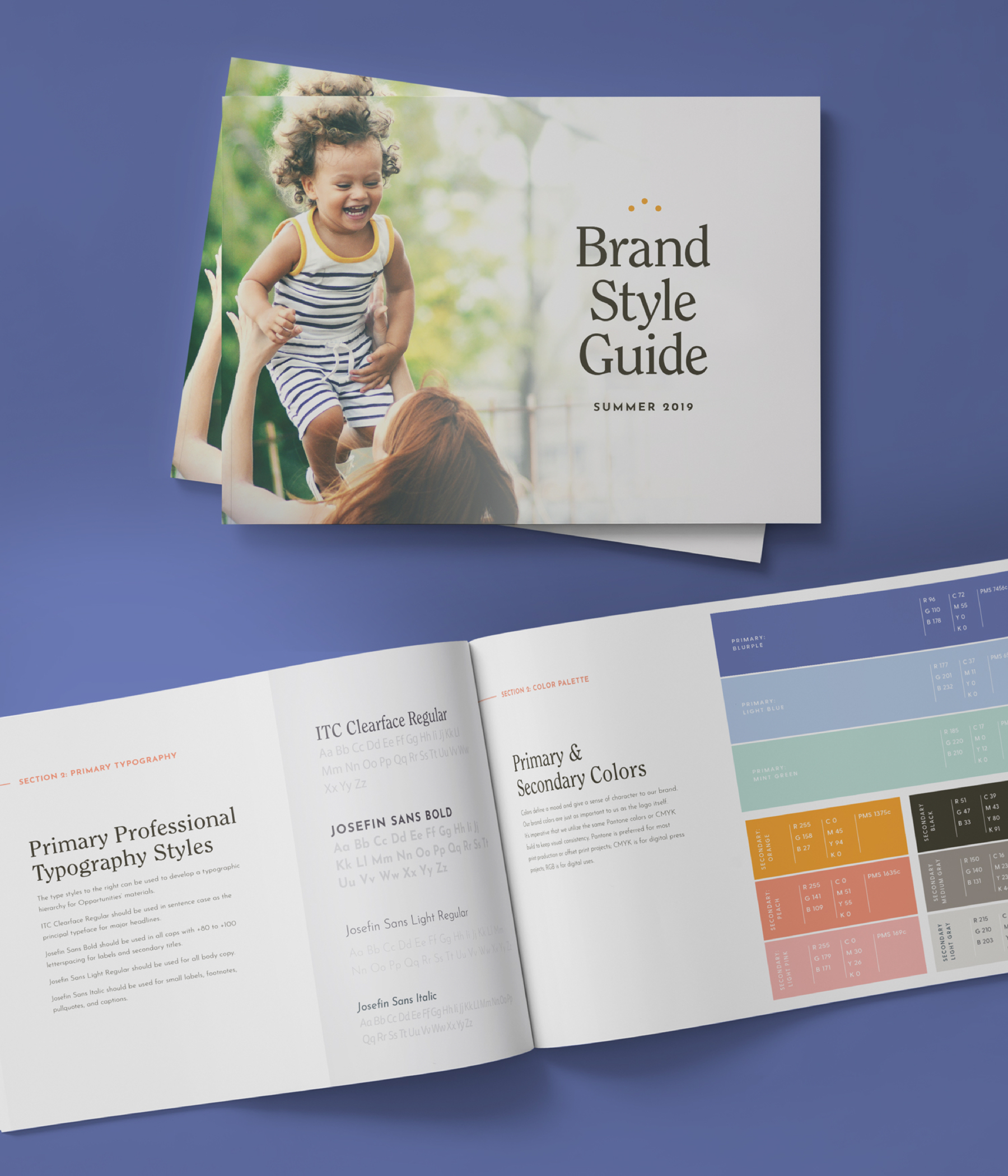 Brand Style Guide Design for Austin Nonprofit by Push10