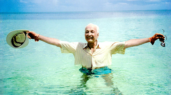 Sir John Templeton in Bahamas
