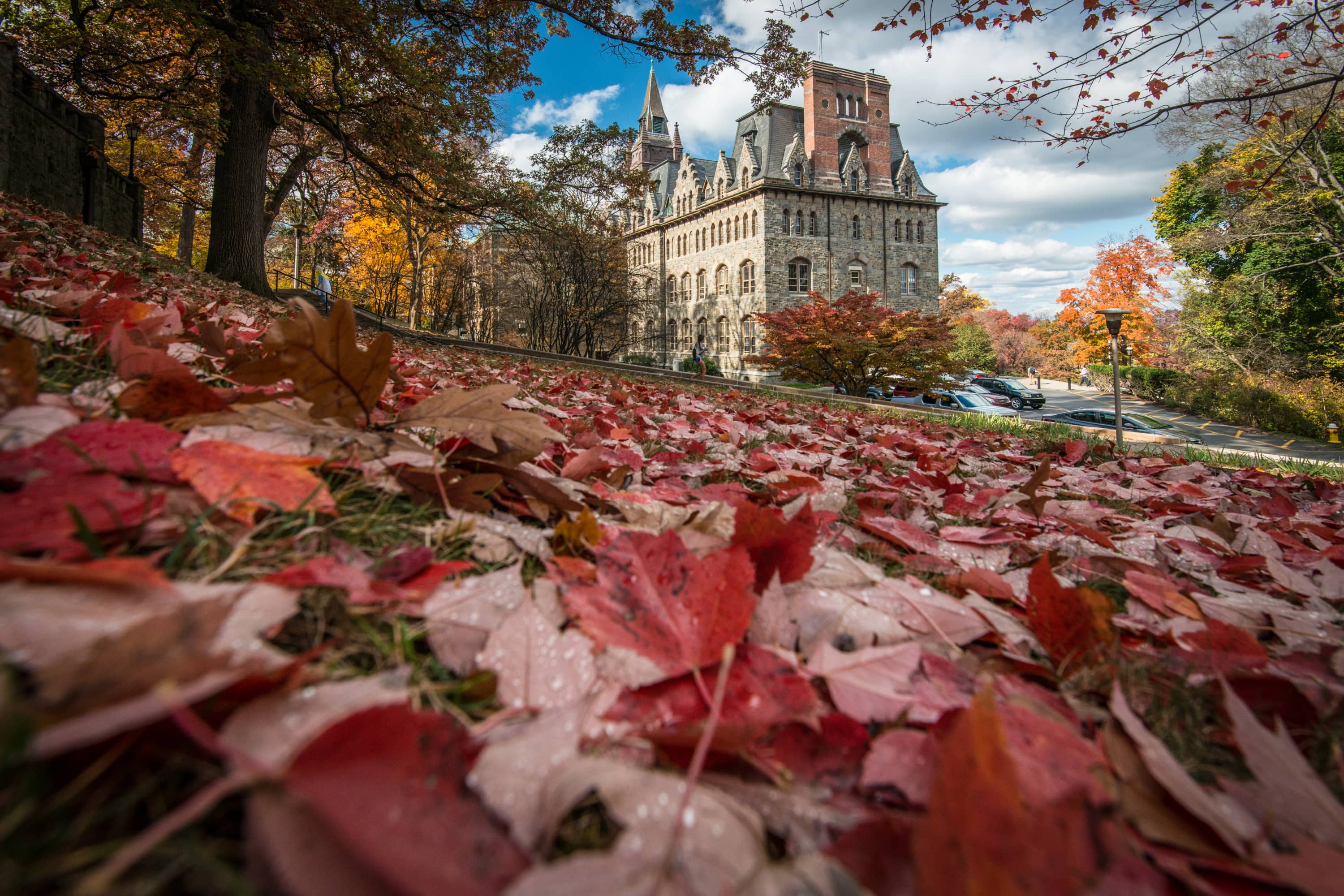 Lehigh University campus in Autumn