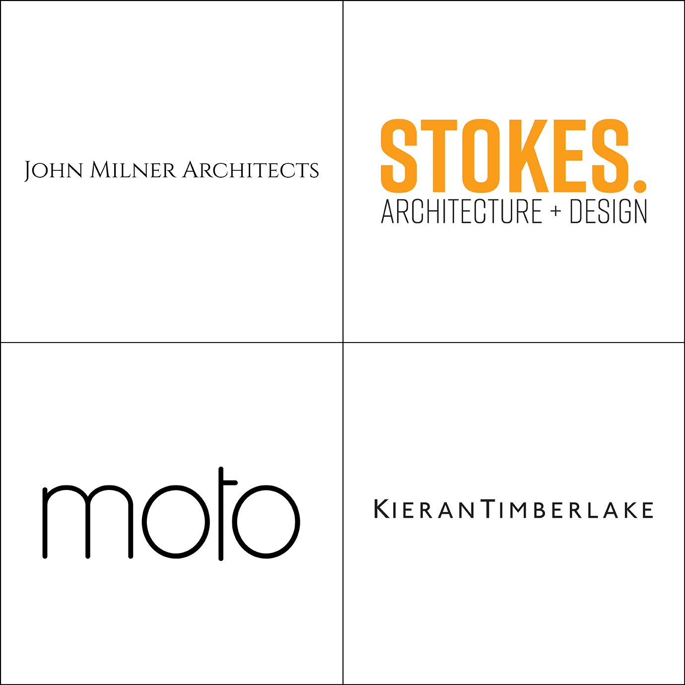 Millan Architects competitors logo grid