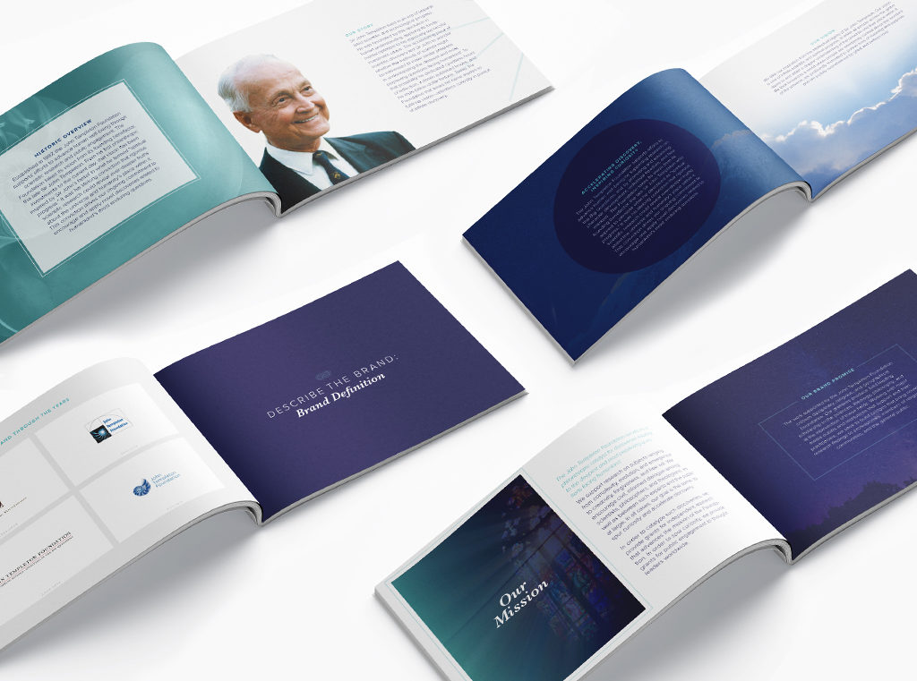 Brand guidelines for Templeton Foundation